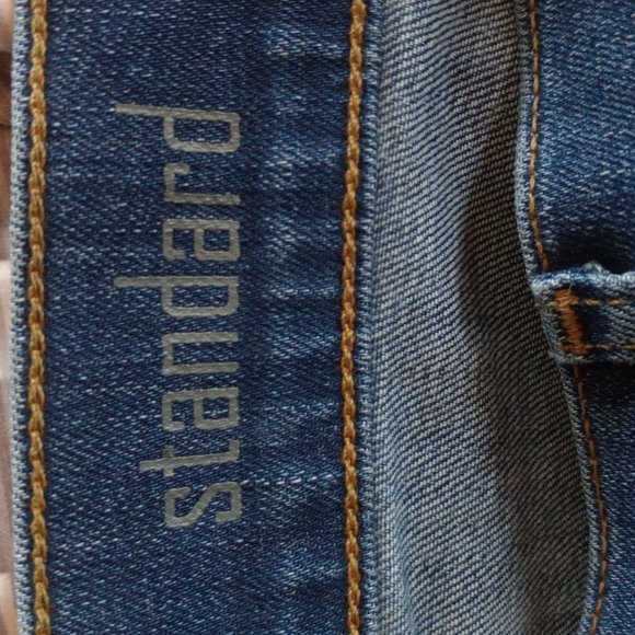 Men's 7 For All Mankind Button Fly, Dark Wash, Straight Leg Jeans *W36"/L43"* - Picture 10 of 13
